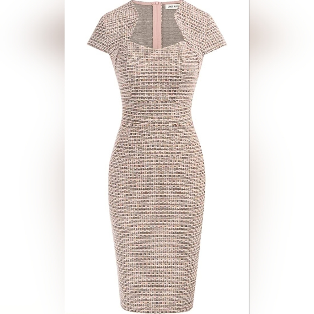 *NWT*GRACE KARIN Women's Gorgeous Pencil Dress